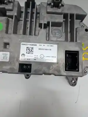 Second-hand car spare part dashboard for fiat 500e (332_) elektro 3+1 (fa1) oem iam references 00522165170  aaa2211430500 - 52229684