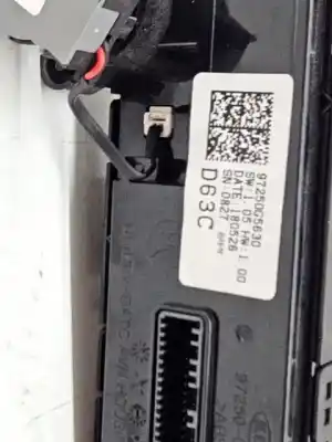 Peça sobressalente para automóvel em segunda mão comando de sofagem (chauffage / ar condicionado)  por kia niro (de) g4le referências oem iam 97250g5630  97250g5630ca