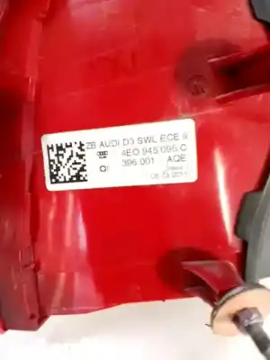 Pezzo di ricambio per auto di seconda mano lampada posteriore sinistra per audi a8 (4e2) 3.7 quattro riferimenti oem iam 4e0945095c  