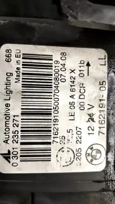 Peça sobressalente para automóvel em segunda mão farol / farolim esquerdo por bmw serie x3 (e83) 2.0d referências oem iam 63127162189  
