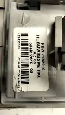 Peça sobressalente para automóvel em segunda mão farolim da mala traseiro direito por bmw serie x3 (e83) 2.0d referências oem iam 63217162214  