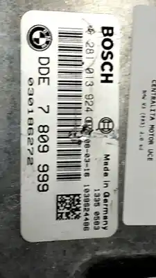 Second-hand car spare part ecu engine control for bmw serie x3 (e83) 2.0d oem iam references 13618506356  