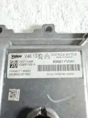 Second-hand car spare part ecu engine control for citroen c1 * oem iam references 9692061880  9807138880