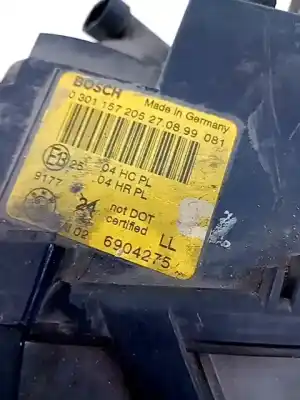 Second-hand car spare part left headlight for bmw 3 coupé (e46) 320 ci oem iam references 63126904275  