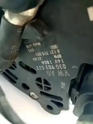 Peça sobressalente para automóvel em segunda mão alternador por volkswagen passat cc (357) cbac referências oem iam 03g903023