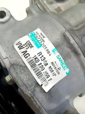 Peça sobressalente para automóvel em segunda mão compressor de ar condicionado a/a a/c por volkswagen passat cc (357) cbac referências oem iam 1k0820859f