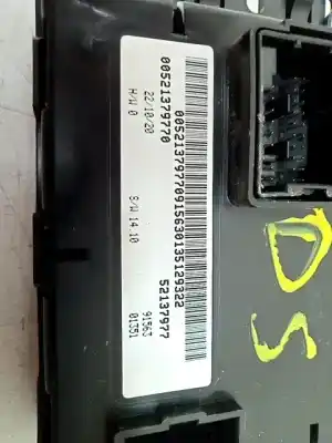 Second-hand car spare part electronic module for fiat 500e (332_) elektro 3+1 (fa1) oem iam references 52137977  00521379770