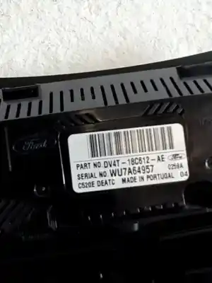 Peça sobressalente para automóvel em segunda mão comando de sofagem (chauffage / ar condicionado) por ford kuga (cbv) aut.4wd referências oem iam dv4t18c612ae  dv4t18c612af - 2056864