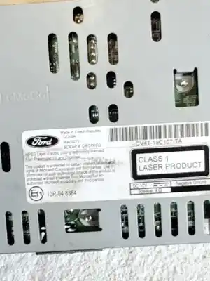 Pezzo di ricambio per auto di seconda mano impianto audio / radio cd per ford kuga (cbv) aut.4wd riferimenti oem iam 2511882  cv4t19c107ta