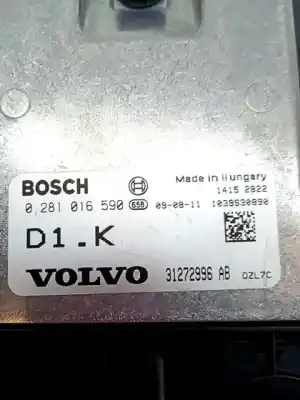 Second-hand car spare part ecu engine control for volvo c30 (533) 1.6 d oem iam references 31272996ab  0281016590