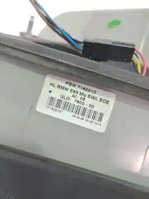 Peça sobressalente para automóvel em segunda mão farolim traseiro direito por bmw x3 (e83) 3.0 i xdrive referências oem iam 63217162210  