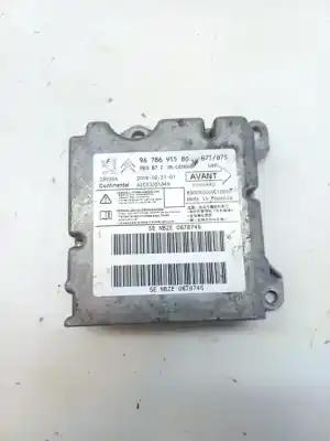 Second-hand car spare part AIRBAG CONTROL UNIT for CITROEN C4 PICASSO I MONOSPACE (UD_)  OEM IAM references 6546CE  9678691580