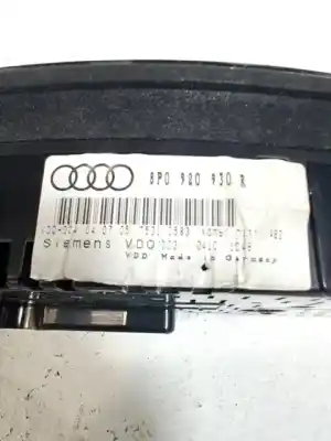 Peça sobressalente para automóvel em segunda mão quadrante por audi a3 (8l) 8l referências oem iam 8p0920930r  