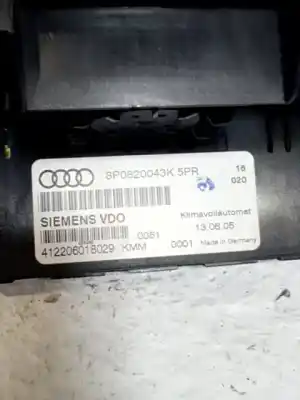 Second-hand car spare part climate control for audi a3 (8l) 8l oem iam references 8p0820043k5pr  