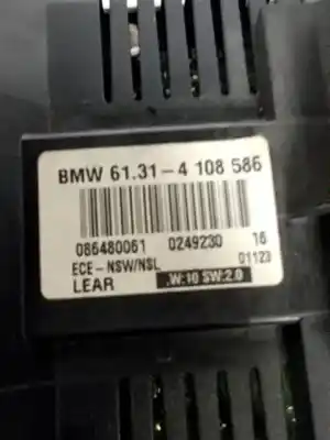 Second-hand car spare part headlights switch for bmw 3 (e46) 320 d oem iam references 61314108586  