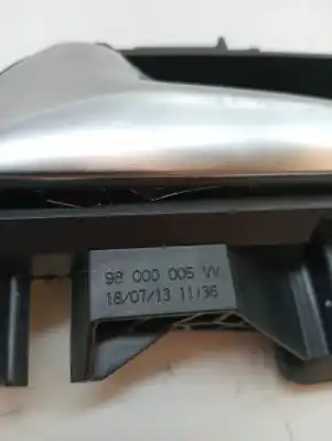 Peça sobressalente para automóvel em segunda mão puxador interior traseiro esquerdo por peugeot 308 5f02 referências oem iam 98000005vv