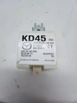 Second-hand car spare part ELECTRONIC MODULE for MAZDA MAZDA 6  OEM IAM references KD45675D4  