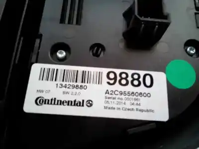 Pezzo di ricambio per auto di seconda mano controllo climatico per opel mokka 1.7 16v cdti riferimenti oem iam a2c95560600  13429880