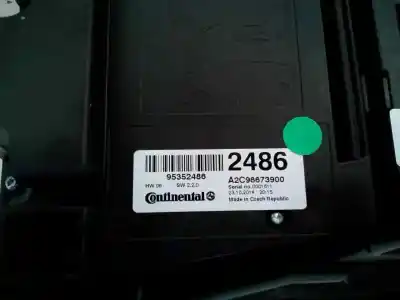 Pezzo di ricambio per auto di seconda mano impianto audio / radio cd per opel mokka 1.7 16v cdti riferimenti oem iam a2c96673900  