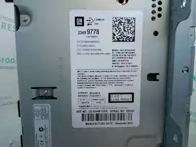 Pezzo di ricambio per auto di seconda mano impianto audio / radio cd per opel mokka 1.7 16v cdti riferimenti oem iam a2c96673900  