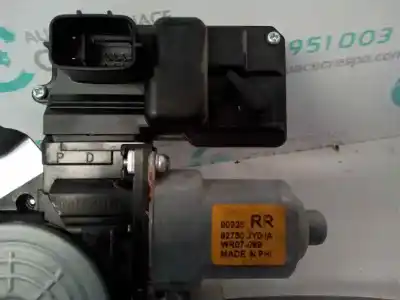 Second-hand car spare part rear right window regulator for renault koleos 2.0 dci d fap oem iam references 82750jy00a  