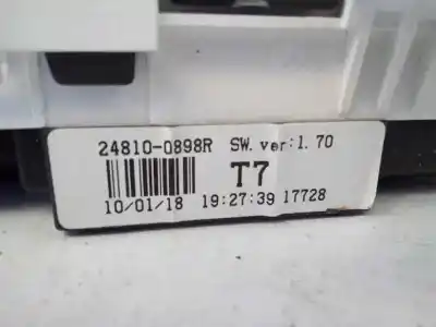 Second-hand car spare part dashboard for renault koleos 2.0 dci d fap oem iam references 24810-0898r