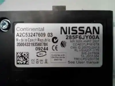 Second-hand car spare part ignition switch for renault koleos 2.0 dci d fap oem iam references 285f6jy00a