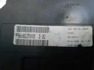 Second-hand car spare part Dashboard for CITROEN C2 (JM_) 1.4 HDi OEM IAM references P9660225880  