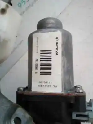 Second-hand car spare part passenger side right window regulator for renault kangoo dynamique oem iam references   