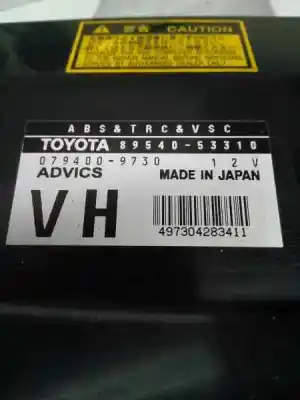 Автозапчастина б/у блок управління abs для lexus is200 (ds2/is2) 220d посилання на oem iam 8954053310  0794009730