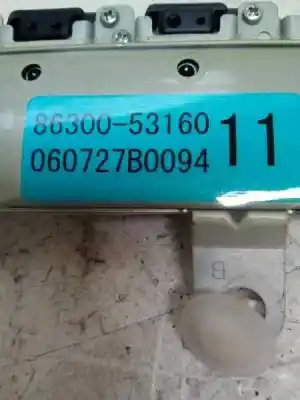 Автозапчастина б/у аудіо система / радіо cd для lexus is200 (ds2/is2) 220d посилання на oem iam 8630053160