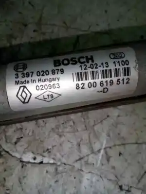 Автозапчастина б/у двигатель передніх склоочисників для dacia duster ambiance 4x2 посилання на oem iam 3397020879  