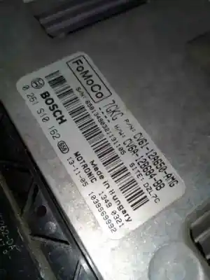 Second-hand car spare part ecu engine control for ford focus lim. (cb8) sport oem iam references cv6112a650amg 0261s10162 cv6a12b684bb