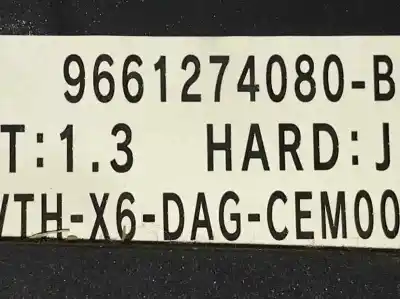 Peça sobressalente para automóvel em segunda mão quadrante por citroen c6 (td_) 2.7 hdi referências oem iam 9661274080  