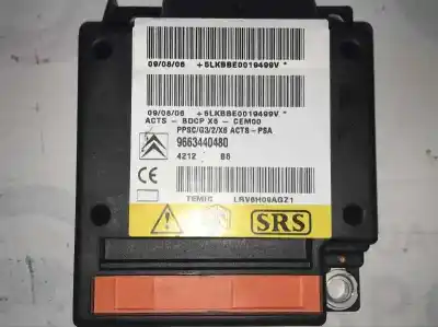 Pezzo di ricambio per auto di seconda mano kit airbag per citroen c6 (td_) 2.7 hdi riferimenti oem iam   