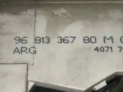 Second-hand car spare part rear left door lock for citroen c6 (td_) 2.7 hdi oem iam references 9681336780