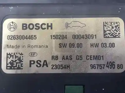 Pezzo di ricambio per auto di seconda mano modulo elettronico per citroen c4 cactus feel riferimenti oem iam 0263004465  
