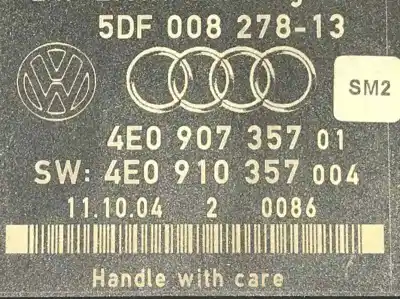 Second-hand car spare part Electronic Module for AUDI A8 (4E2) 3.0 TDI Quattro OEM IAM references 5DF00827813  
