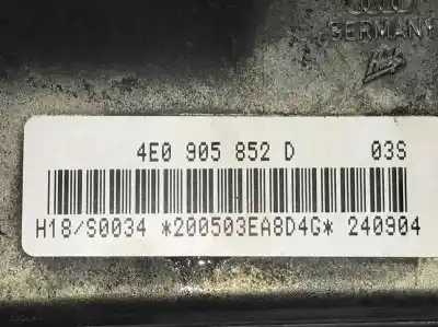 Second-hand car spare part steering column for audi a8 (4e2) 3.0 tdi quattro oem iam references 4e0905852  