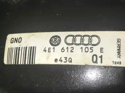 Peça sobressalente para automóvel em segunda mão servo freio por audi a8 (4e2) 3.0 tdi quattro referências oem iam m001t30771  