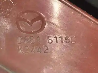 Peça sobressalente para automóvel em segunda mão farolim traseiro direito por mazda 2 lim. (de) 1.4 diesel cat referências oem iam d65151150  