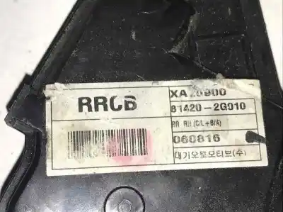 Peça sobressalente para automóvel em segunda mão fechadura da porta traseira direita por kia magentis 2.0 crdi referências oem iam 814202g010  