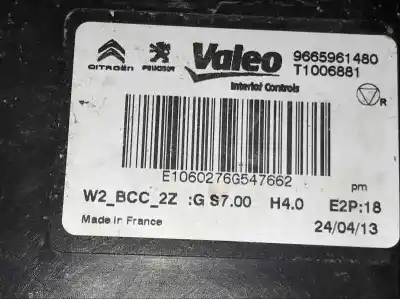 Peça sobressalente para automóvel em segunda mão módulo eletrônico por peugeot 508 2.0 allure referências oem iam 9665961480