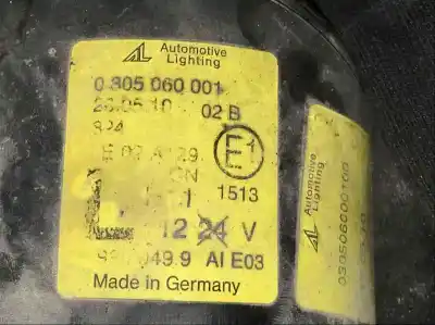 Pezzo di ricambio per auto di seconda mano fendinebbia sinistra per mini mini (r50, r53) cooper riferimenti oem iam 0305060001  030506000100