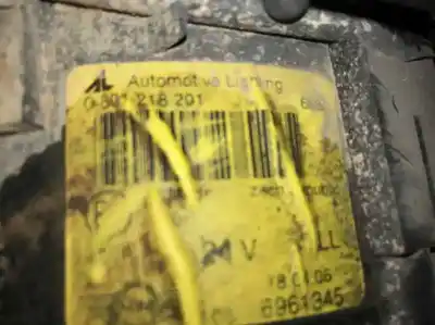 Pezzo di ricambio per auto di seconda mano Faro Anteriore Sinistro per MINI MINI (R50, R53) One Riferimenti OEM IAM 0301218201  