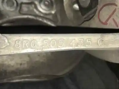 Peça sobressalente para automóvel em segunda mão manga de eixo traseira direita por audi q5 (8r) 2.0 tdi (125kw) referências oem iam 8r0505435c