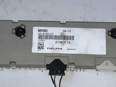 Автозапчастина б/у електронний модуль для mini mini (r56) 1.6 cooper d [1.6 ltr. - 82 kw diesel cat] посилання на oem iam 3416765  21367510