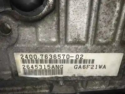 Автозапчастина б/у коробка передач для mini mini (r56) 1.6 cooper d [1.6 ltr. - 82 kw diesel cat] посилання на oem iam ga6f21wa 13f2h44976 2400763657002