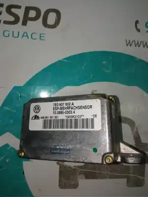 Pezzo di ricambio per auto di seconda mano centralina asr per porsche cayenne (typ 9pa) básico riferimenti oem iam 7e0907652a  
