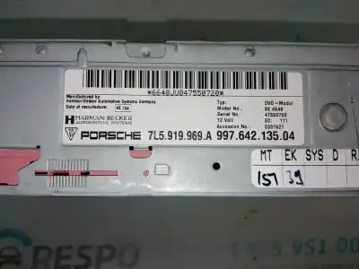 Автозапчасти б/у gps-навигационная система за porsche cayenne (typ 9pa) básico ссылки oem iam 7l5919969a
